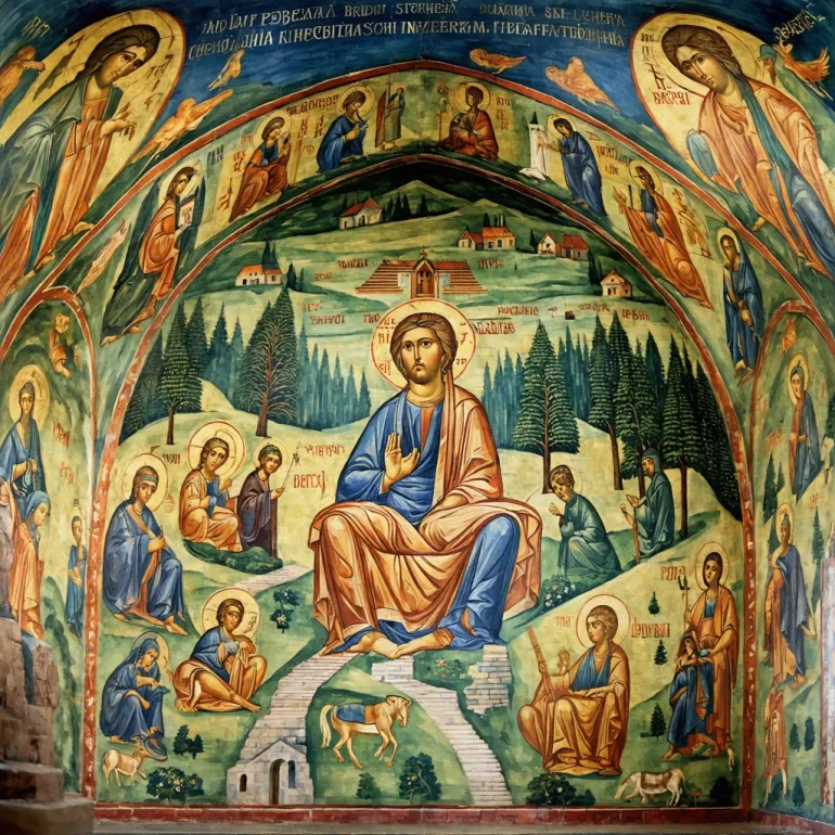 Ikonopisne Freske: Umetnička Blaga Srbije